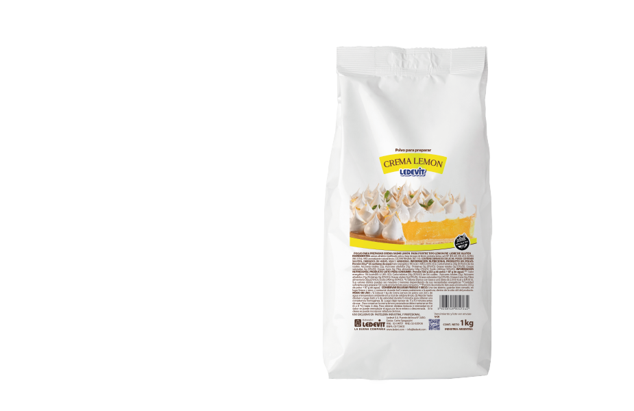 Polvo para preparar Crema Lemon