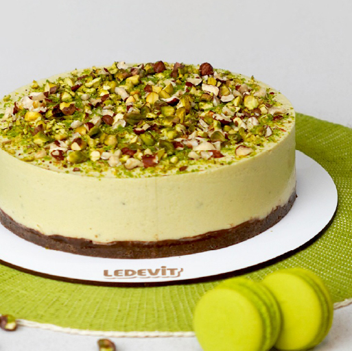 Cheesecake de pistacho